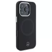 Mercedes MEHMP16L23SUTTK iPhone 16 Pro, 6.3" tok, fekete Silicone Tonal Logo MagSafe