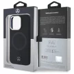 Mercedes MEHMP16L23SUTTK iPhone 16 Pro, 6.3" tok, fekete Silicone Tonal Logo MagSafe