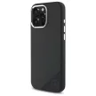Mercedes MEHMP16L23SUGDK iPhone 16 Pro 6.3" tok, fekete hardcase Silicone Tonal Logo Wood Pattern MagSafe