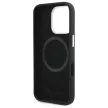 Mercedes MEHMP16L23SUVSK iPhone 16 Pro 6.3" tok, fekete hardcase Silicone Vertical Tonal Stripes MagSafe