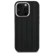 Mercedes MEHMP16X23SUVSK iPhone 16 Pro, Max 6.9" tok, fekete Silicone Vertical Tonal Stripes MagSafe