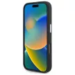 Mercedes MEHMP16X23SUVSK iPhone 16 Pro, Max 6.9" tok, fekete Silicone Vertical Tonal Stripes MagSafe