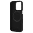 Lacoste LCHMP16XSMAK iPhone 16 Pro Max, 6.9" tok, fekete Silicone Croco Logo MagSafe