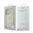 Guess case iPhone 16 6,1" GUHMP16SPSAPSMED tok, arany Saffiano Peony Classic Logo MagSafe