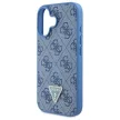 Guess GUHCP16SP4TDSCPB iPhone 16 6.1" tok, kék hardcase Leather Metal Logo Strass Crossbody