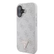 Guess GUHCP16SP4TDSCPP iPhone 16 6.1" tok, rózsaszín hardcase Leather Metal Logo Strass Crossbody