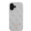 Guess GUHCP16SP4TDSCPP iPhone 16 6.1" tok, rózsaszín hardcase Leather Metal Logo Strass Crossbody
