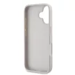 Guess GUHCP16SP4TDSCPP iPhone 16 6.1" tok, rózsaszín hardcase Leather Metal Logo Strass Crossbody