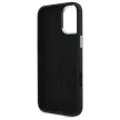 Guess GUHCP16SM4DGPK iPhone 16 6.1", tok, fekete Silicone Logo Strass 4G