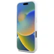 Guess GUHCP16LM4DGPH iPhone 16 Pro 6.3", tok, fehér hardcase Silicone Logo Strass 4G