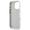 Guess GUHCP16LM4DGPH iPhone 16 Pro 6.3", tok, fehér hardcase Silicone Logo Strass 4G