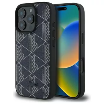   Lacoste LCHMP16LPBSV iPhone 16 Pro 6.3", tok, kék hardcase Blend Monogram MagSafe