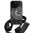 Lacoste LCHMP16XSPSWK iPhone 16 Pro Max, 6.9" tok, fekete Mono Sportswear, MagSafe