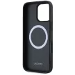 Lacoste LCHMP16LPIGK iPhone 16 Pro 6.3" tok, fekete Monogram Vintage Logo MagSafe