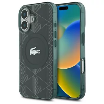   Lacoste LCHMP16SUBSE iPhone 16 6.1", sinople hardcase IML Blend Monogram MagSafe