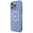 Lacoste LCHMP16LUBSLB iPhone 16 Pro 6.3", tok, kék hardcase IML Blend Monogram MagSafe