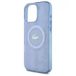 Lacoste LCHMP16LUBSLB iPhone 16 Pro 6.3", tok, kék hardcase IML Blend Monogram MagSafe