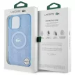 Lacoste LCHMP16LUBSLB iPhone 16 Pro 6.3", tok, kék hardcase IML Blend Monogram MagSafe