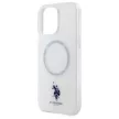 US Polo USHMP16LHOCLDPW iPhone 16 Pro 6.3" tok, fehér IML Ring MagSafe
