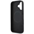 DKNY DKHMP16SPCPVSLK iPhone 16 6.1" tok, fekete Checketok, piros Pattern Magsafe