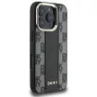 DKNY DKHMP16LPCPVSLK iPhone 16 Pro 6.3" tok, fekete Checketok, piros Pattern Magsafe