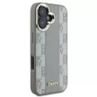 DKNY DKHMP16SPCPVSLE iPhone 16 6.1" tok, bézs hardcase Checketok, piros Pattern Magsafe