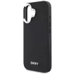 DKNY DKHMP16SPSCMCLK iPhone 16 6.1" tok, fekete Plain Silver Logo MagSafe