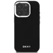 DKNY DKHMP16XPSCMCLK iPhone 16 Pro Max 6.9" tok, fekete Plain Silver Logo MagSafe