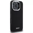 DKNY DKHMP16XPSCMCLK iPhone 16 Pro Max 6.9" tok, fekete Plain Silver Logo MagSafe