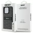 DKNY DKHCP16XPRTHSLK iPhone 16 Pro Max, 6.9" tok, fekete Texture Pattern Tonal Stripe
