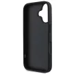 DKNY DKHCP16SPQDSLK iPhone 16 6.1" tok, fekete Quilted Stack Logo