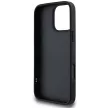 DKNY DKHCP16LPQDSLK iPhone 16 Pro 6.3" tok, fekete Quilted Stack Logo
