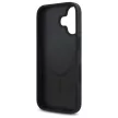 DKNY DKHMP16SPSHRPSK iPhone 16 6.1", hardcase tok, fekete Repeat Pattern Stack Logo MagSafe
