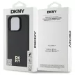 DKNY DKHMP16LPSHRPSK iPhone 16 Pro 6.3", hardcase tok, fekete Repeat Pattern Stack Logo MagSafe
