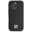 DKNY DKHMP16XPSHRPSK iPhone 16 Pro Max, 6.9" hardcase tok, fekete Repeat Pattern Stack Logo MagSafe