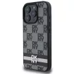 DKNY DKHCP16LPCPTSSK iPhone 16 Pro 6.3", tok, fekete Checketok, piros Pattern & Printed Stripes