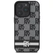 DKNY DKHCP16LPCPTSSK iPhone 16 Pro 6.3", tok, fekete Checketok, piros Pattern & Printed Stripes