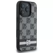 DKNY DKHCP16LPCPTSSK iPhone 16 Pro 6.3", tok, fekete Checketok, piros Pattern & Printed Stripes
