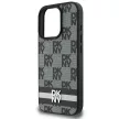 DKNY DKHCP16LPCPTSSK iPhone 16 Pro 6.3", tok, fekete Checketok, piros Pattern & Printed Stripes