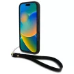 DKNY DKHCP16LPBSWSK iPhone 16 Pro 6.3", tok, fekete Wrist Strap Stock Logo