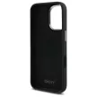DKNY DKHCP16SSMCBSK iPhone 16 6.1", tok, fekete Liquid Silicone Metal Logo