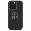 DKNY DKHCP16LSMCBSK iPhone 16 Pro 6.3", tok, fekete Liquid Silicone Metal Logo