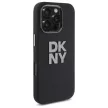 DKNY DKHCP16LSMCBSK iPhone 16 Pro 6.3", tok, fekete Liquid Silicone Metal Logo