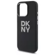 DKNY DKHCP16LSMCBSK iPhone 16 Pro 6.3", tok, fekete Liquid Silicone Metal Logo