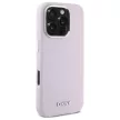 DKNY DKHMP16XSMCHLP iPhone 16 Pro Max, 6.9" tok, rózsaszín hardcase Liquid Silicone Small Metal Logo MagSafe