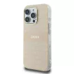 DKNY DKHMP16XHRHSEP iPhone 16 Pro Max 6.9" tok, rózsaszín hardcase Repeat Texture Pattern With Stripe