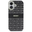 DKNY DKHMP16SHRHSEK iPhone 16 6.1", tok, fekete Repeat Texture Pattern With Stripe