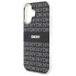 DKNY DKHMP16SHRHSEK iPhone 16 6.1", tok, fekete Repeat Texture Pattern With Stripe