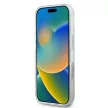 DKNY DKHMP16LHRHSEK iPhone 16 Pro 6.3" tok, fekete Repeat Texture Pattern With Stripe