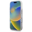 DKNY DKHCP16LLBNAEK iPhone 16 Pro 6.3" tok, fekete hardcase Liquid Glitter Arch Logo